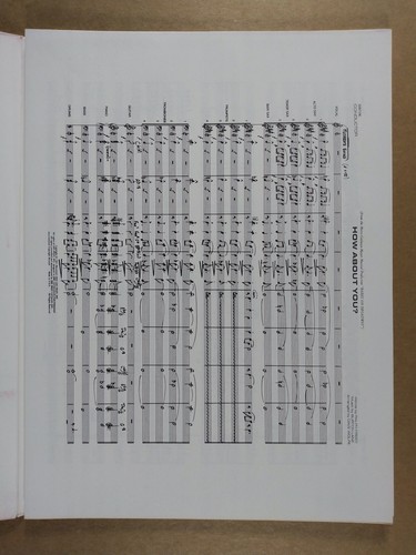 Big Band Vocal Series How About You? Freed Lane Wolpe Sheet Music Score - Picture 3 of 3