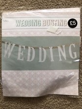 M&S Wedding Bunting 1.5m 