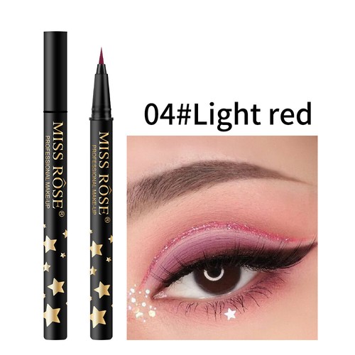 Colorful Glitter Liquid Eyeliner Pen Face Smudge Proof Shimmer Eye Liner Pencil - Picture 18 of 22