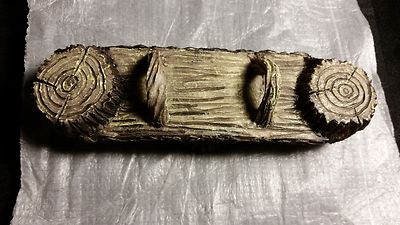 Miniature Dollhouse Fairy Garden Teeter Totter Log