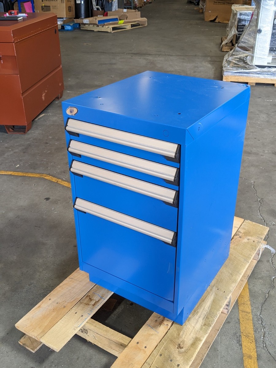 Rousseau Modular Storage Cabinet 4 Drawer 32 H x 18 W x 21 D Steel