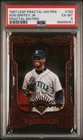 Ken Griffey Jr. HOF 1997 Leaf Fractal Matrix Z-Axis Die Cut #193 PSA 6 Mariners
