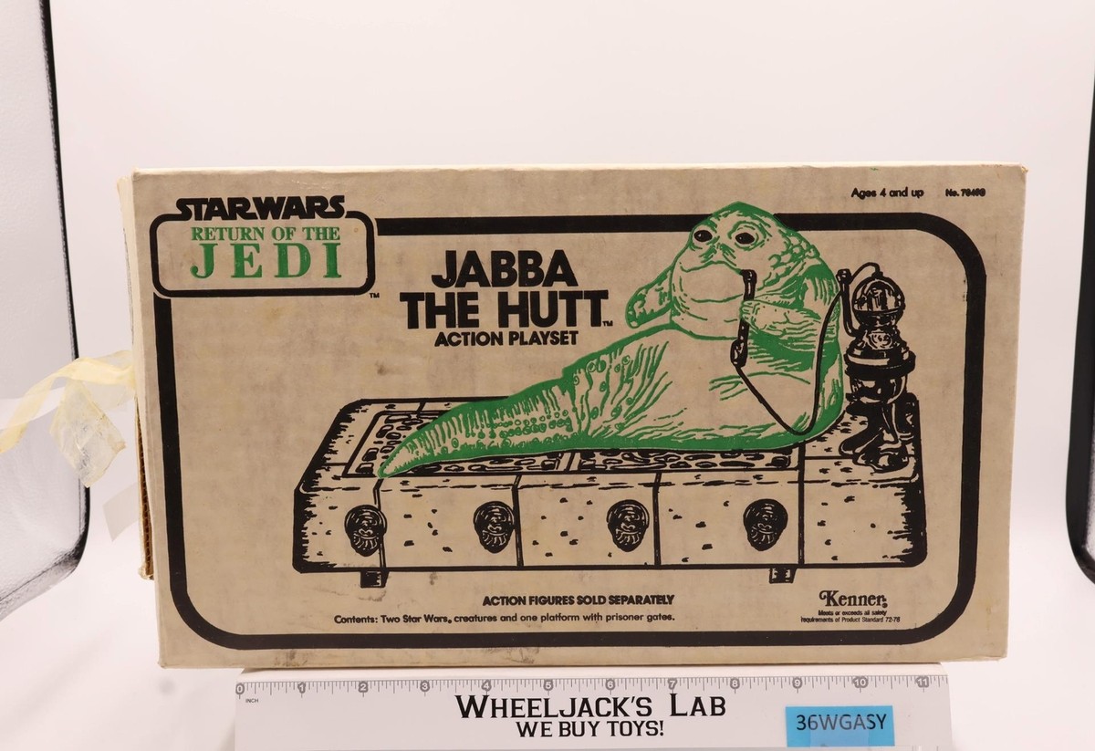 Jabba the Hutt Action Playset MAIL AWAY Box Star Wars 1983 Kenner