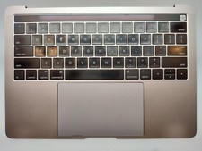 OEM Macbook Pro 13" A1706 2016 2017 Palmrest Keyboard Touchpad Fans Battery Cove