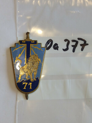 Frankreich Brustanhänger Verbandsabzeichen Halterung fehlt (oa377)