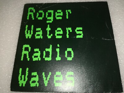 ROGER WATERS RADIO WAVES 7'' PS SPANIEN 45 RARE SINGLE WHITE LABEL PROMO PINK FLOYD