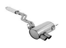 BASTUCK Komplettanlage BMW Z4 Roadster bis Bj. 05  2.2l  2.5l  3.0l  2 x 76mm