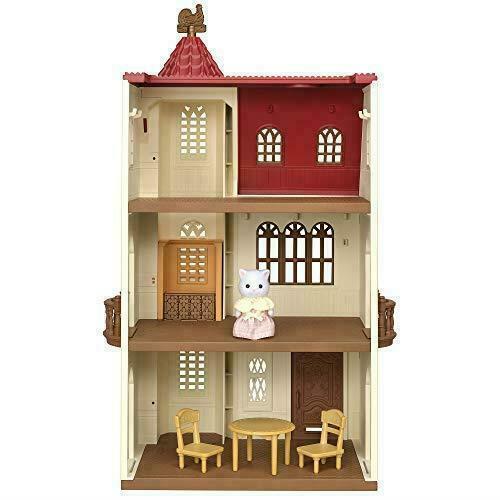 Sylvanian Families house with elevator of red roof - Picture 1 of 10