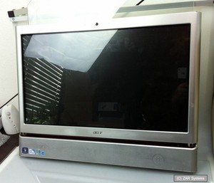 Ersatzteil: Acer Aspire Z5610, Z5600 Touchscheen 23" Monitor mit Rahmen, Display