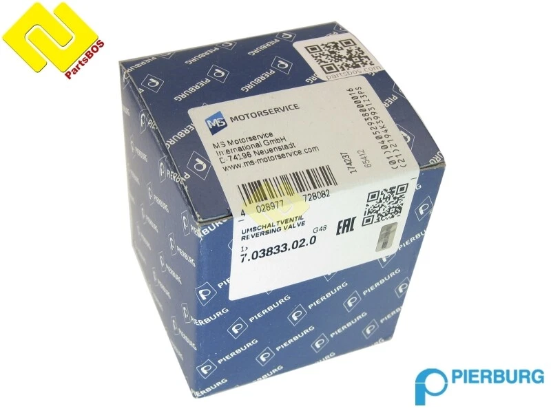 PIERBURG 7.03833.02.0 ELECTROPNEUMATIC REVERSING VALVE for GM 55574902 ,55559239 - Image 3 of 3