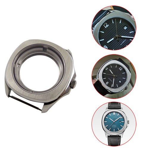 Sapphire Crystal 40mm Stainless Steel Watch Case For ETA 2824 2836 Movement F - Picture 5 of 8