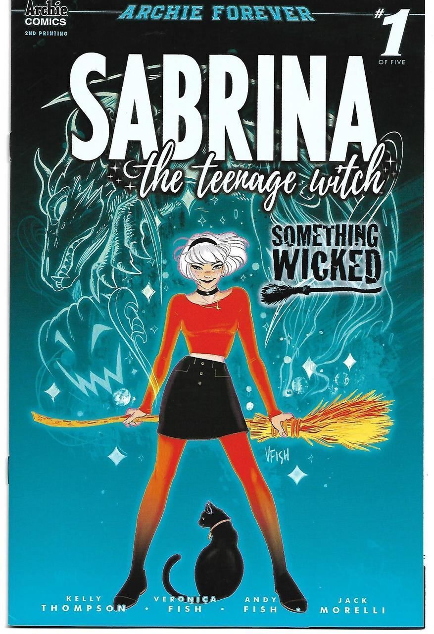 SABRINA SOMETHING WICKED #1 (OF 5) 2ND PTG (ARCHIE 2020)