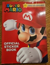 Super Mario Official Sticker Book Nintendo by Foxe, Steve