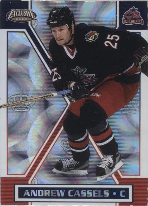 2002-03 Pacific Exclusive - Andrew Cassels #49