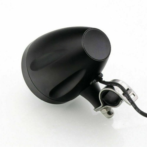 2x 3" Motorrad Stereo Wireless Bluetooth Lautsprecher Audio System 100W Schwarz - Picture 4 of 12