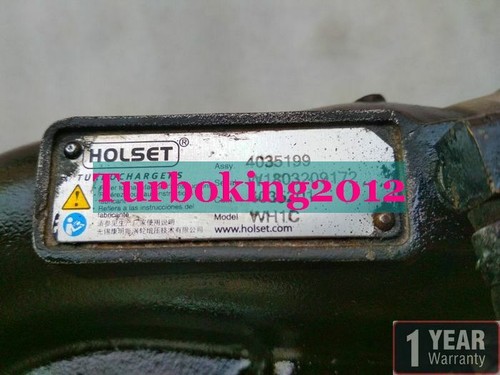 USED GENUINE HOLSET WH1C 3960454 4035199 CUMMINS 6BTA 5.9L Turbocharger 12CM T3 - Picture 3 of 8