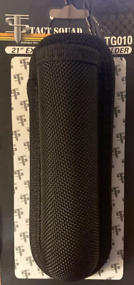 New TACT SQUAD TG010 Duty Gear Molded Nylon 21  Expandable Baton Holder Black