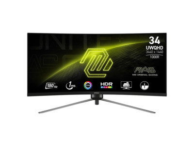 MSI 34'' 180 Hz VA UWQHD Gaming Monitor 3440x1440 (UWQHD) MAG345CQR
