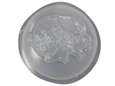 Bunny Rabbit Stepping Stone Plaster or Concrete Mold 1080 Moldcreations