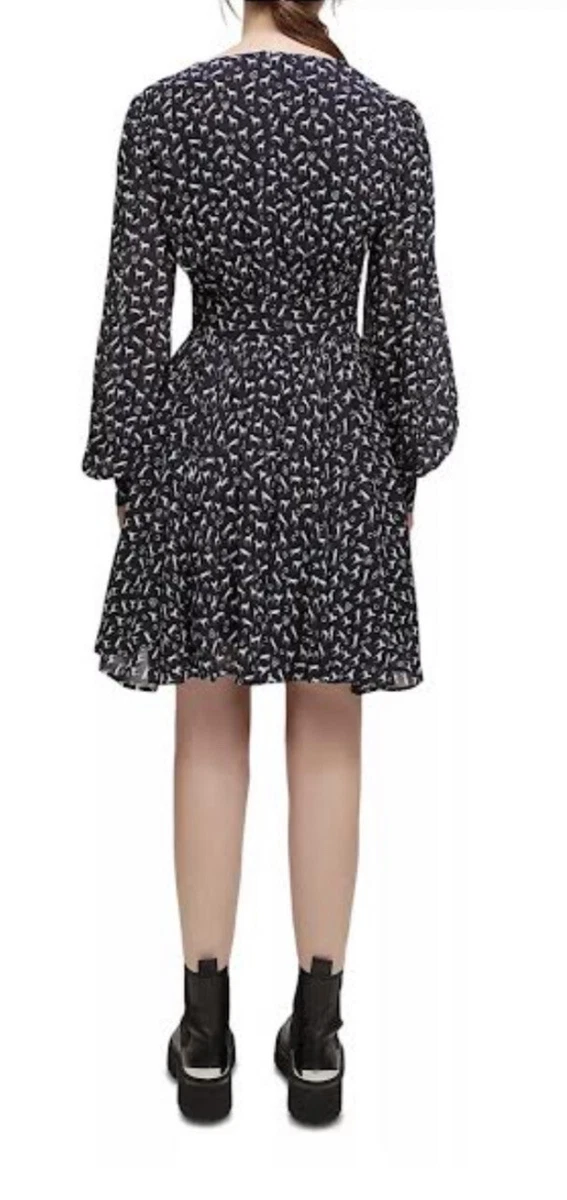 Topshop horse cheap print dress