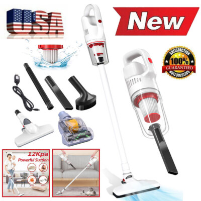 Vacuum Cleaner - Aspiradora de varilla inalámbrica de peso pluma, azul eléctrico
