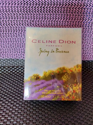 CELINE DION parfums SPRING IN PROVENCE edt 50ml mega unique/foil! original!