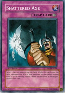 Shattered Axe - EOJ-EN059 - Common - 1st Edition x3 - Lightly Played