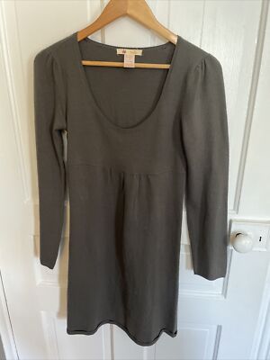 Sweater Dress Women's Medium Tulle Gray Fall Winter | eBay