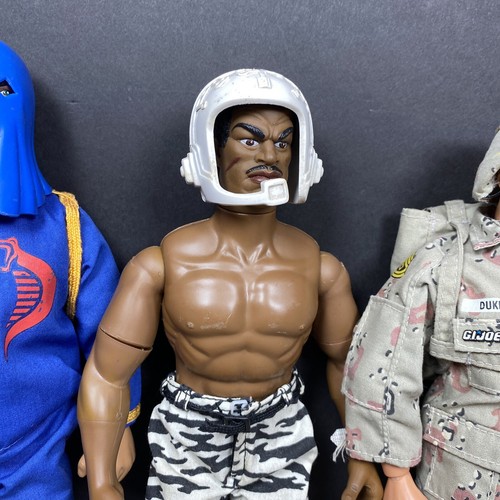 LOT of 5 - 90’s Military GI JOE 12” Action Figures War Cobra Duke Snake Eyes - Picture 6 of 12