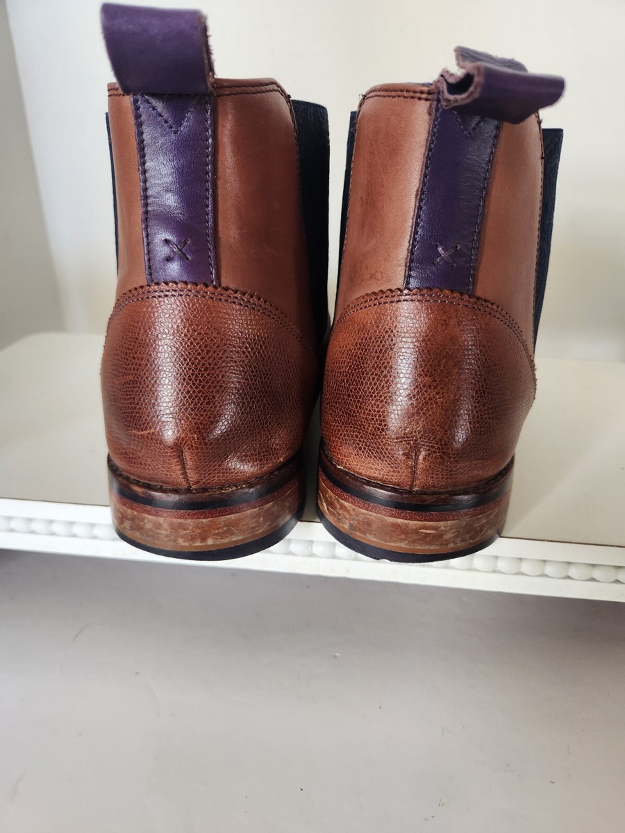 Ted Baker Mens Camroon 4 Chelsea Boot Tan Size 11.5 | eBay
