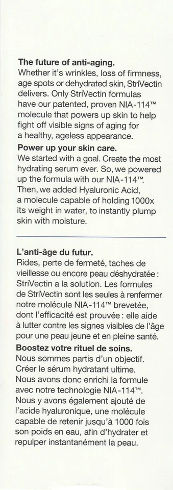 StriVectin-HA Hydrating Face Serum w/ Hyaluronic Acid 30 ml (1 fl oz) UK SELLER - Image 3 of 4