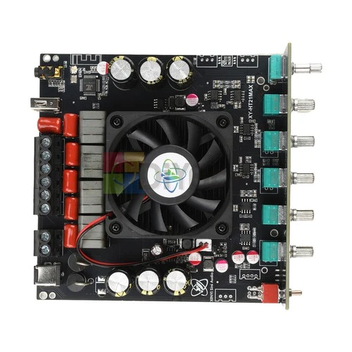 HT21MAX Upgraded 2.1CH Bluetooth Audio Amplifier Board 200W *2+400W TPA3223 APP