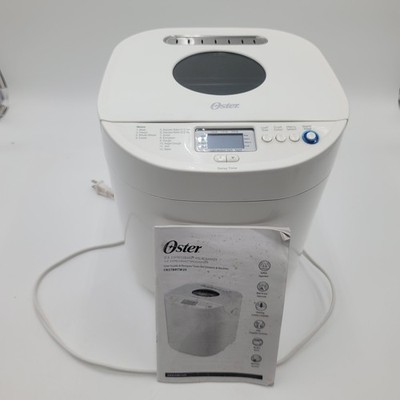 Oster ExpressBake Breadmaker White 2lb Capacity CKSTBRTW20 12 Settings Manual