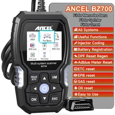 ANCEL BZ700 OBD2 Scanner All System ABS SRS SAS Diagnostic ScanTool Fit For Benz