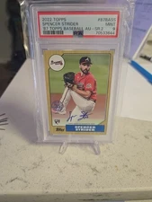 2022 Topps Series 2 - Spencer Strider #87BA-SS
