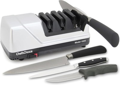 Chef Schoice 15XV Edgeselect Professional Electric Knife Sharpener with 100-Perc