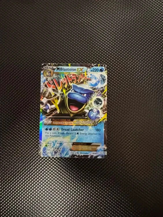 Pokémon M Blastoise EX Generations Full Art Ultra Rare Holo Card 18/83 NM