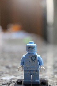 LEGO&reg; Ninjago NRG Zane Minifigure 9590 Cracked Torso Njo0069 Genuine Authentic