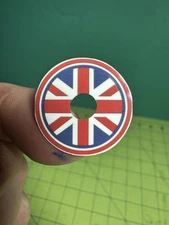 Patriotic Design Stickers for All Pinball Machines with 1" Round Targets