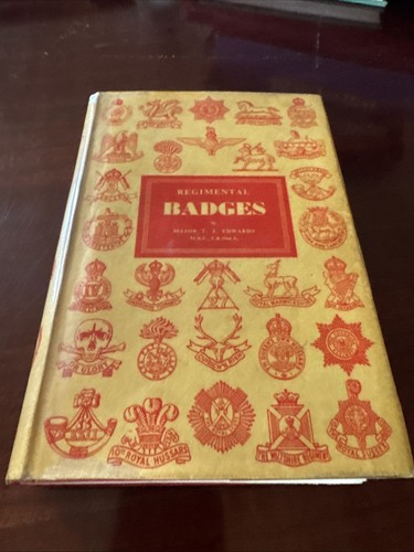 Vintage 1957 Regimental Badges Major T.J. Edwards 2. Edition , Illustrations - Picture 3 of 23