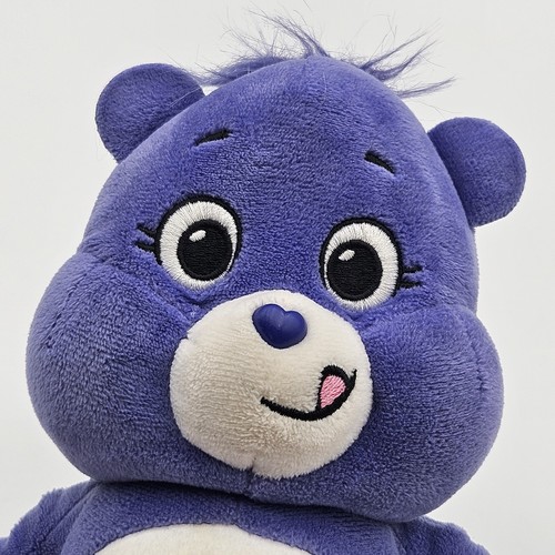 Care Bears Harmony Bear Purple Lavender Flower Power Stuffed Animal 2020 10” - Picture 2 of 8