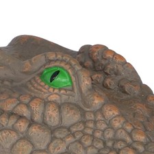 Crocodiles Head Puppets Portable Nontoxic Durable Hand Painted Appearance