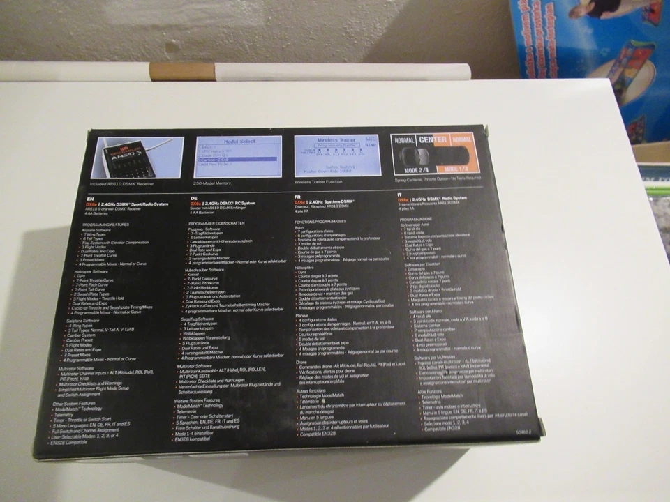 2,4 GHz Fernsteuerung Typ DX6e von Spektrum - Bild 2 von 4