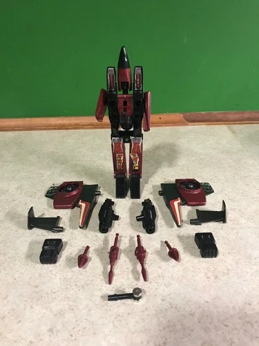 Vintage G1 Transformers 100% Complete 1985 Seeker Jet Thrust