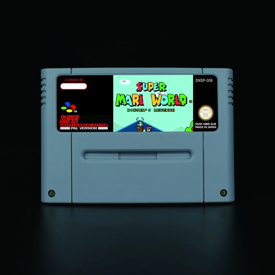 H@CK ROM - Super Mario World - Bowser's Revenge FOR SNES PAL - Bild 1 von 1