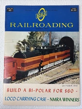 O Scale Railroading Magazine October 1975 Model Trains Model Railroad