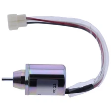 12V Stop Solenoid M807176 for Yanmar Engine 2V78C John Deere Tractor 355D GX355