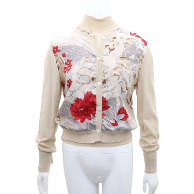 Salvatore Ferragamo Flower Pattern Tank Cardigan Set 88606492 155018847 [P] - Photo 1/4