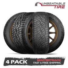 Set Of 4 Mastertrack Badlands Atx 23560r18 107h Xl 3pmsf All-terrain Suv Tires