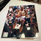 DENNIS RODMAN SIGNED 8x10 PHOTO THE WORM CHICAGO BULLS AUTOGRAPH Goldin  COA